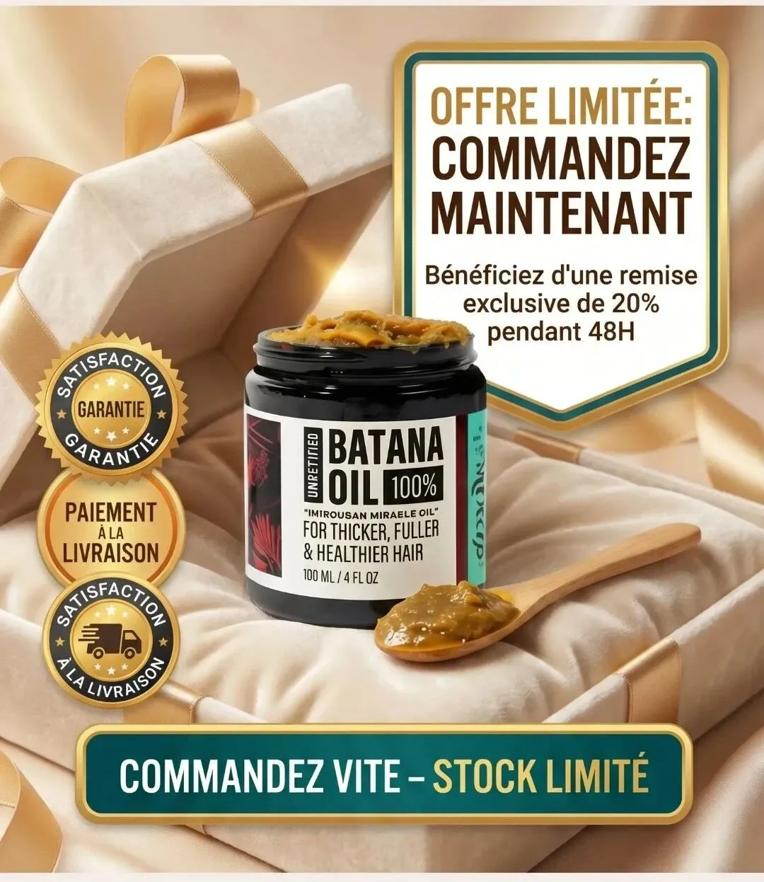 Batana Oil from Honduras - Get Fuller, Thicker, Healthier Hair