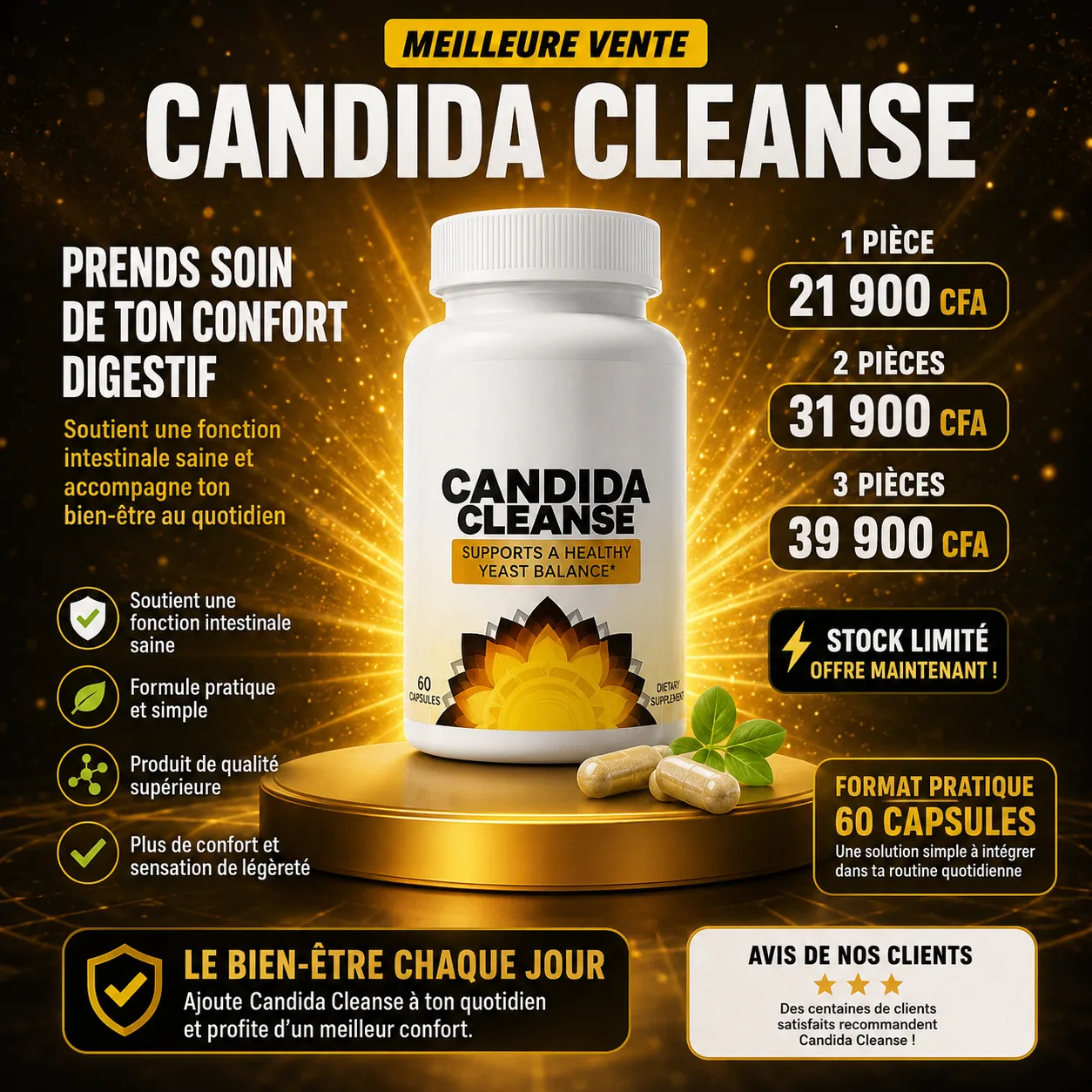 Candida Cleanse Capsules