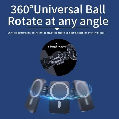 حامل هاتف مغناطيسي لاسلكي للسيارة