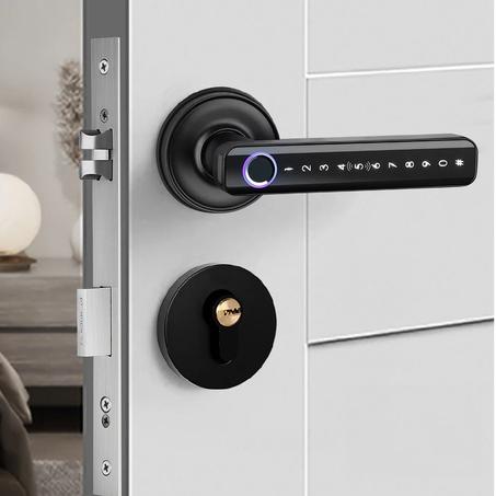 مقبض الباب الذكي