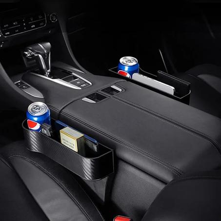 صندوق تخزين السيارة متعدد الأقسام منظم لمقعد السيارة