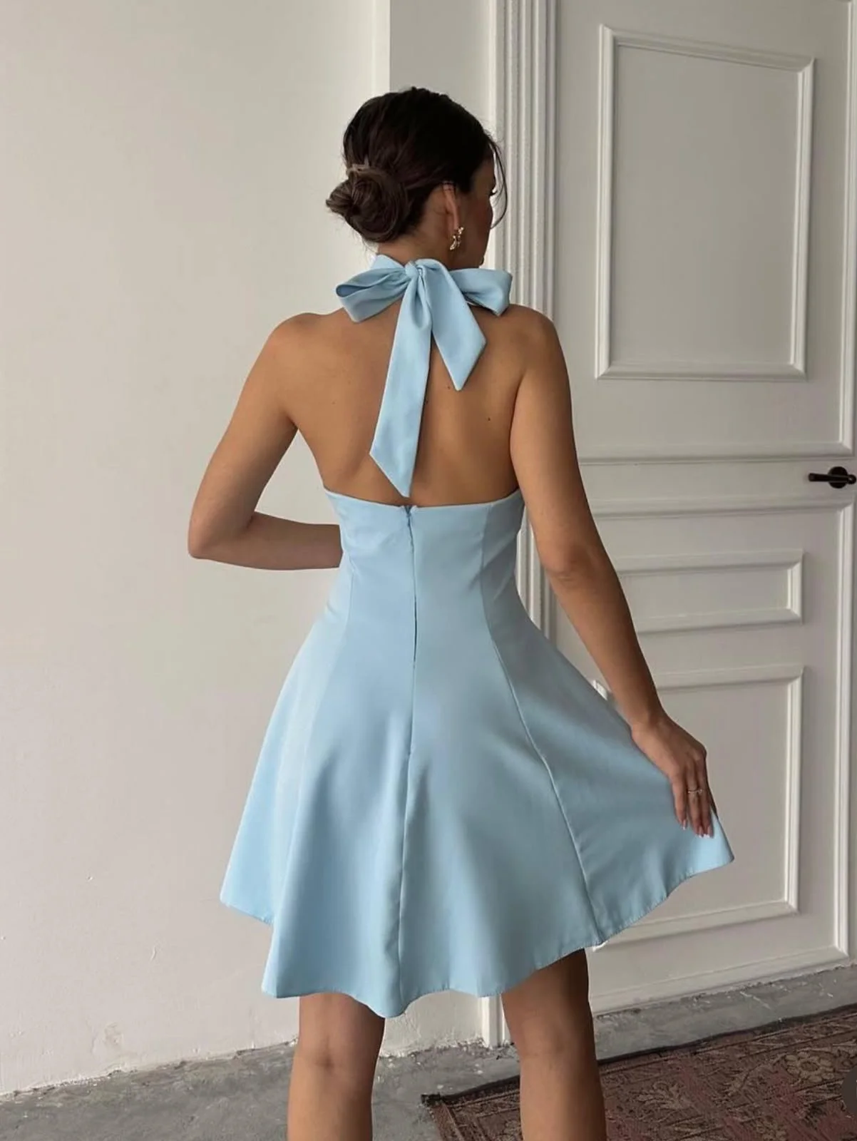 Robe Longue Élégance à Volants 🤍