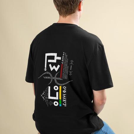 قميص أنيق بلمسة أمازيغية T-shirt stylée avec une touche Amazigh