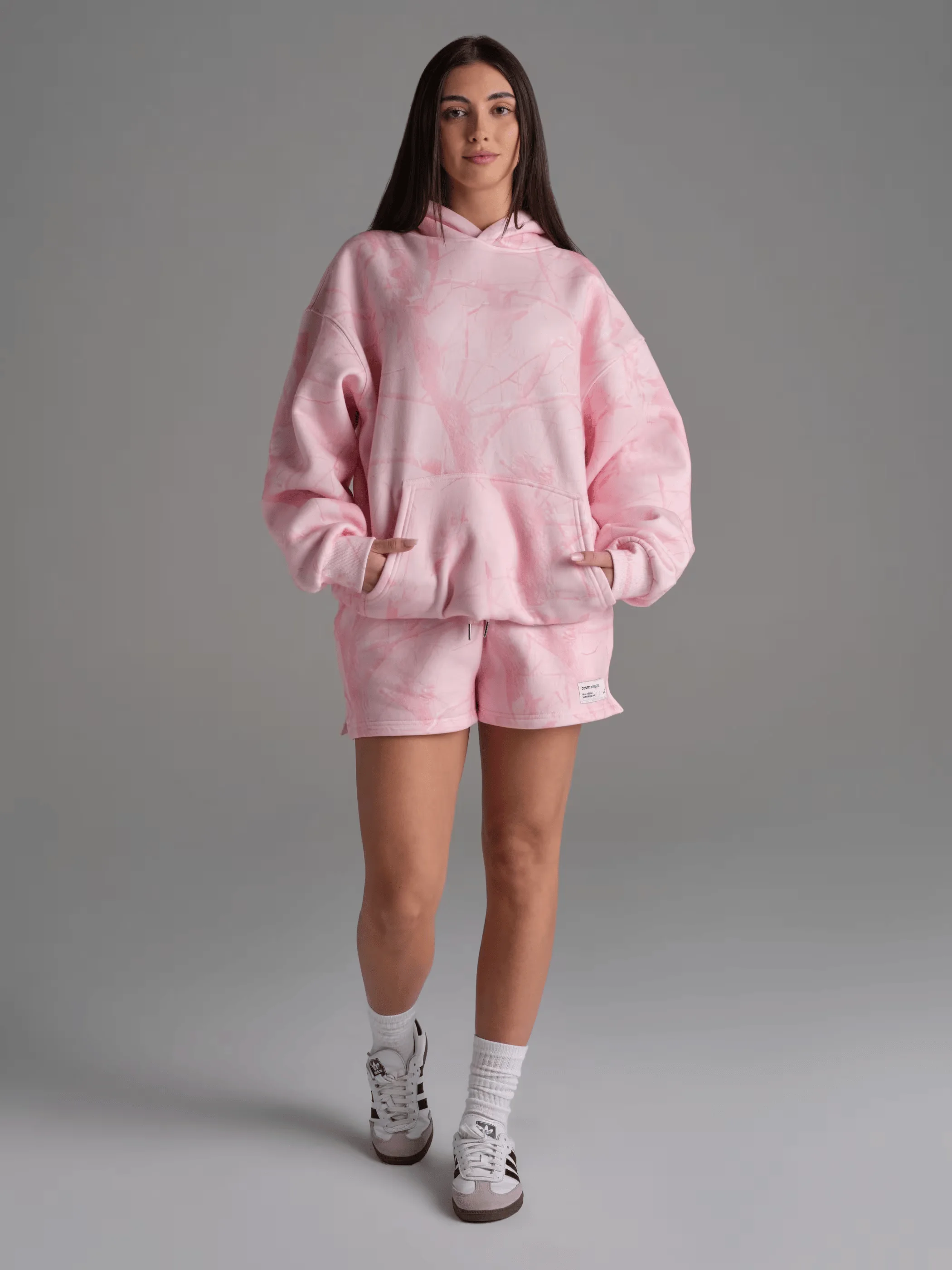 Hoodie Camouflage Rose