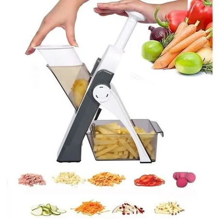 قطاعة ماندولين آمنة لتقطيع الخضراوات