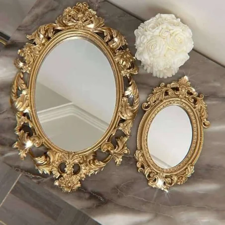 Ensemble 2 miroirs style vintage european