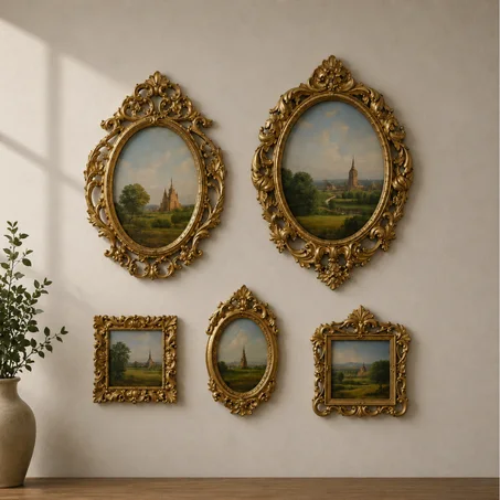 Ensamble cadre photo 5 pieces style pinterest