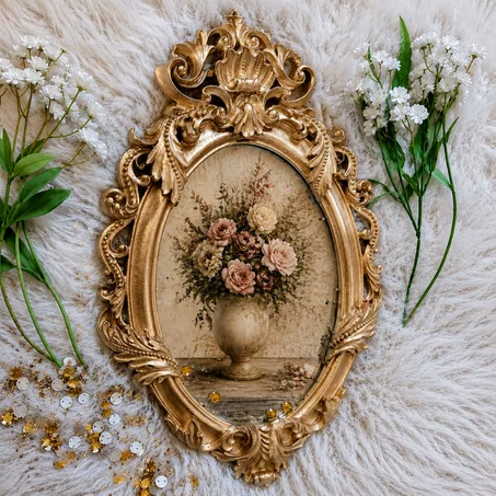 cadre photo vierge 45*30cm style vintage europeanne VIERGE