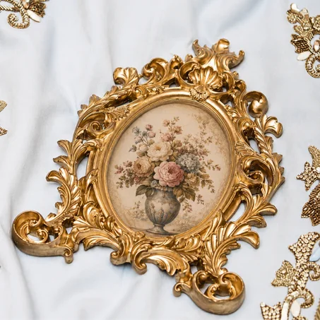 cadre photo style europeanne vintage 25cm /VIERGE/