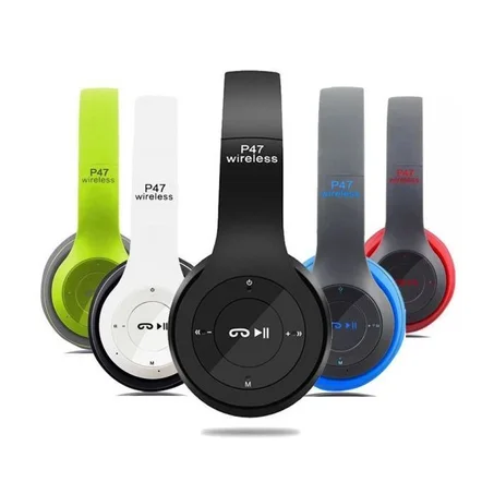 Casque Bluetooth: P47 🎧 - توصيل مجاني