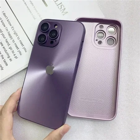 Coque iPhone avec verre de protection caméra