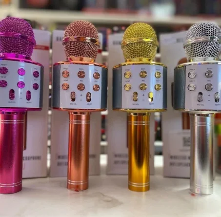 الميكروفون العجيب Bluetooth -توصيل مجاني