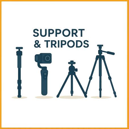 Support & tripods