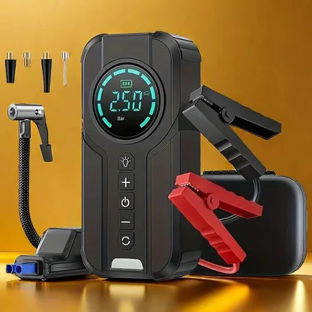 جهاز تشغيل السيارة مع منفاخ هواءk8