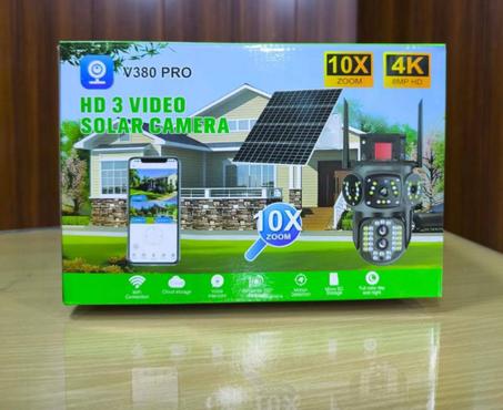Caméra Solaire V380 PRO 4K HD