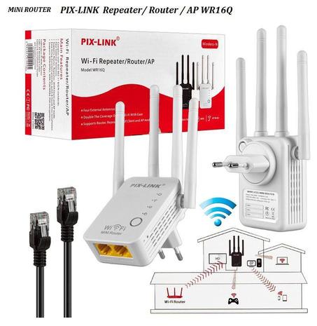 Répéteur / Routeur / Point d’Accès Wi-Fi 4 Antennes