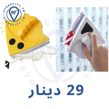 Double-Sided Glass Cleaner