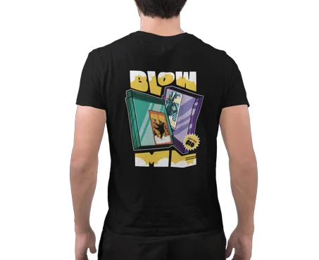 Blow Up Restro Vibes Tshirt Noir– AD101