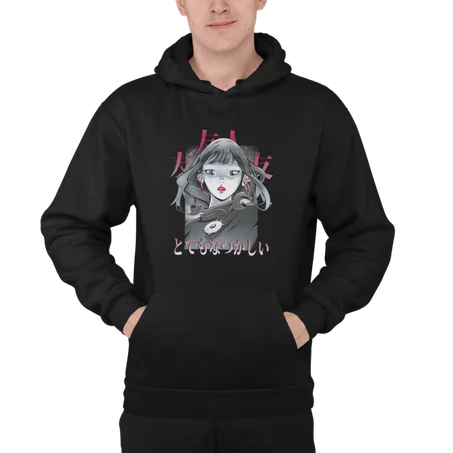 Echoes of Yesterday Hoodie Noir - AD127