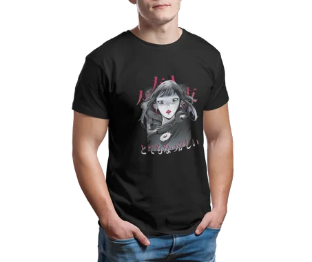 Echoes of Yesterday Tshirt Noir - AD127