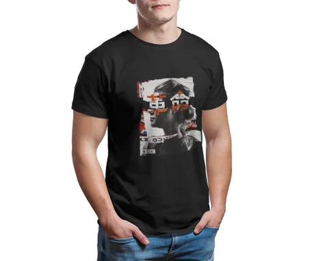 The Quiet Side Tshirt Noir - AD118