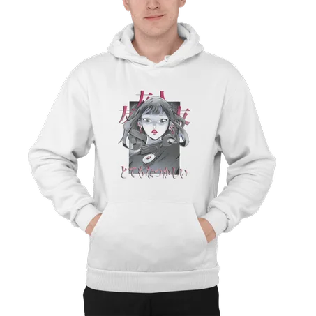 Echoes of Yesterday Hoodie Blanc - AD127