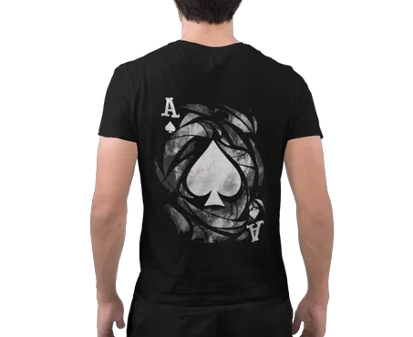 The Ace Of Spades Tshirt Noir - AD112