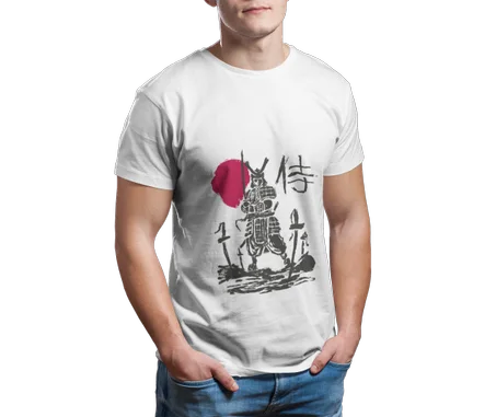 Way of the Samurai Tshirt Blanc- AD105