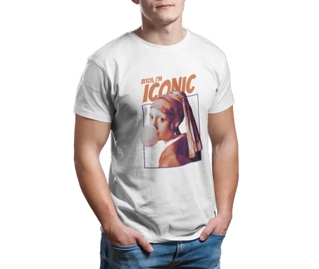 Masterpiece Attitude Tshirt Blanc - AD132