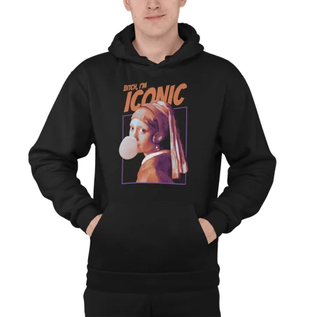 Masterpiece Attitude Hoodie Noir - AD132