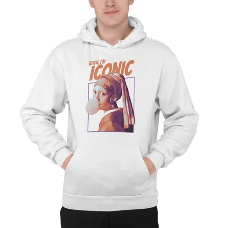 Masterpiece Attitude Hoodie Blanc - AD132