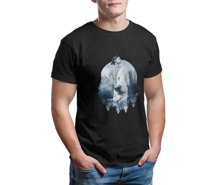 The Wild Within Tshirt Noir - AD131