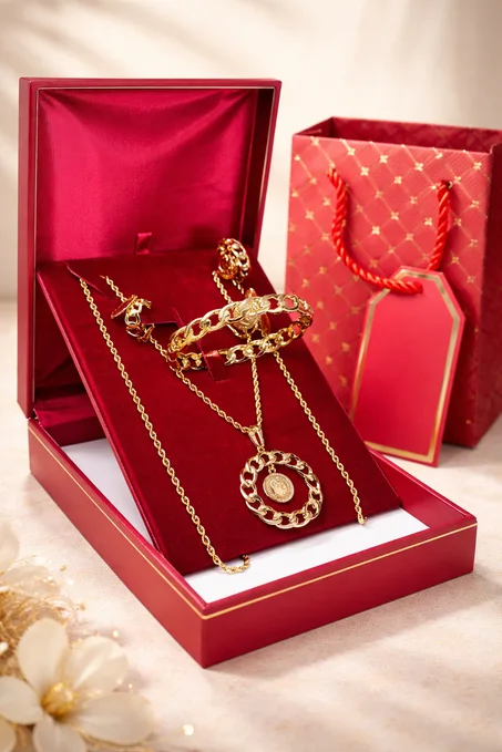 طقم الأناقة الملكية – هدية فاخرة جاهزة للإهداء