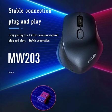 ASUS MW203 Wireless Mouse: Compact Design, Powerful Performance