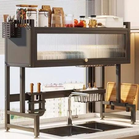 رف تجفيف الأطباق