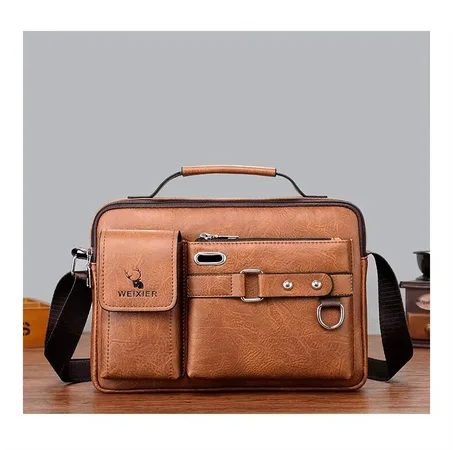 Sac à bandoulière en cuir pour hommes