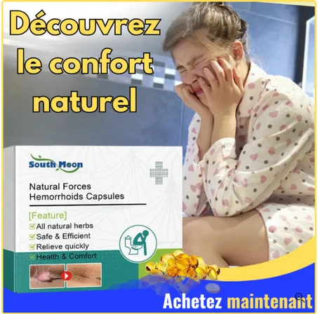 Capsules Herbeuses Anti-Hémorroïdes