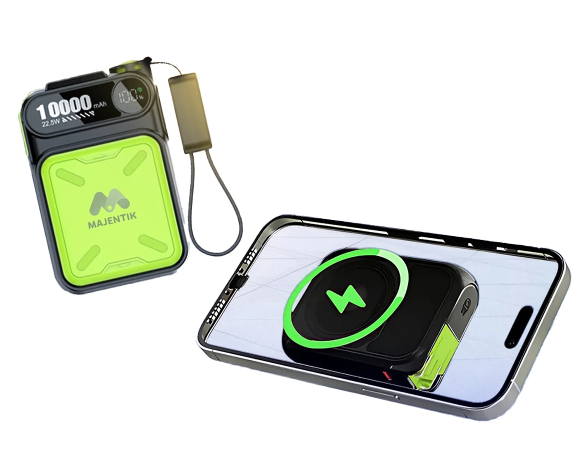 باور بانك الاسلكي التريند ماجينتك MJ-35