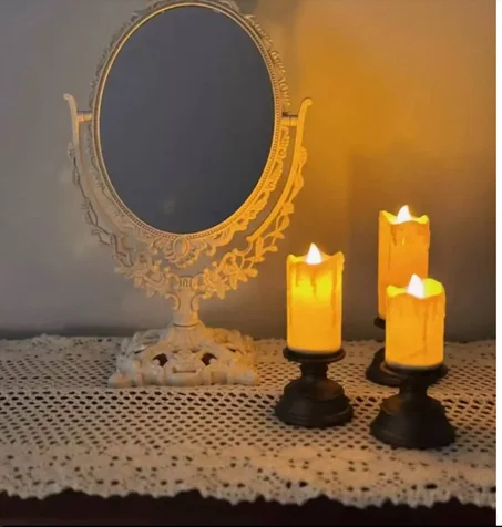 ✨ طقم شموع LED فاخر لأجواء رومانسية آمنة