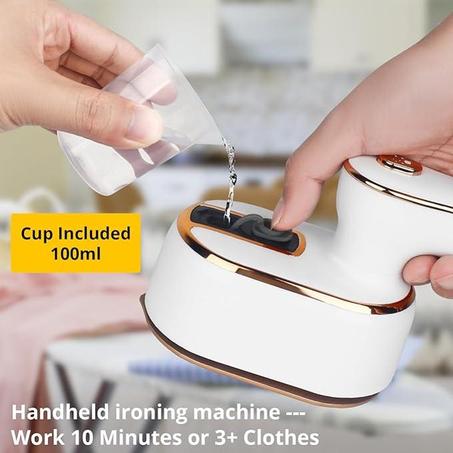 استمتعي بأناقة دائمة مع مكواة البخار المحمولة للسفر،