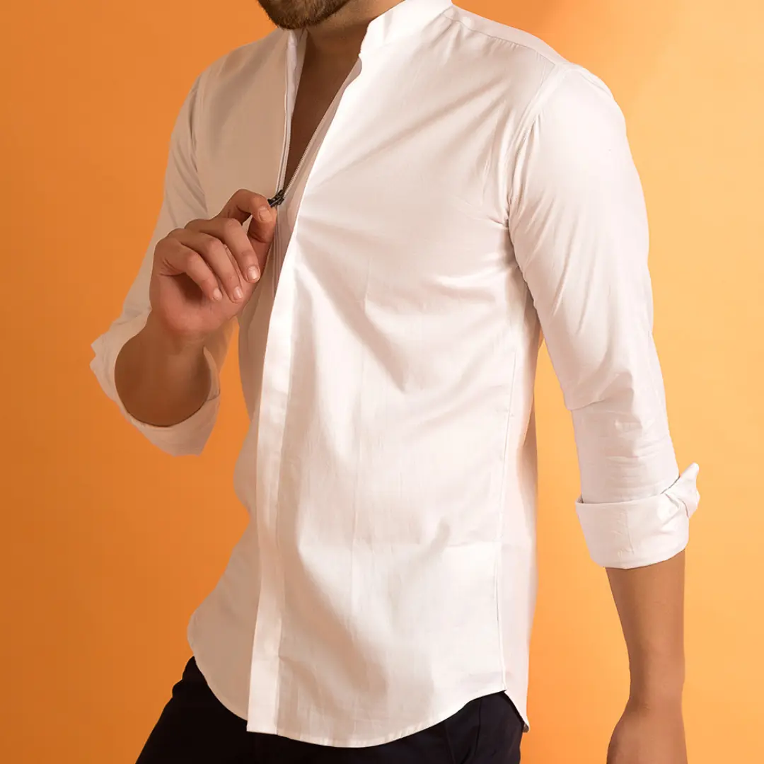 Chemise avec fermeture