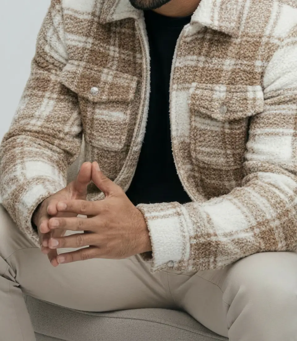 Veste surchemise Homme-Casual Chic