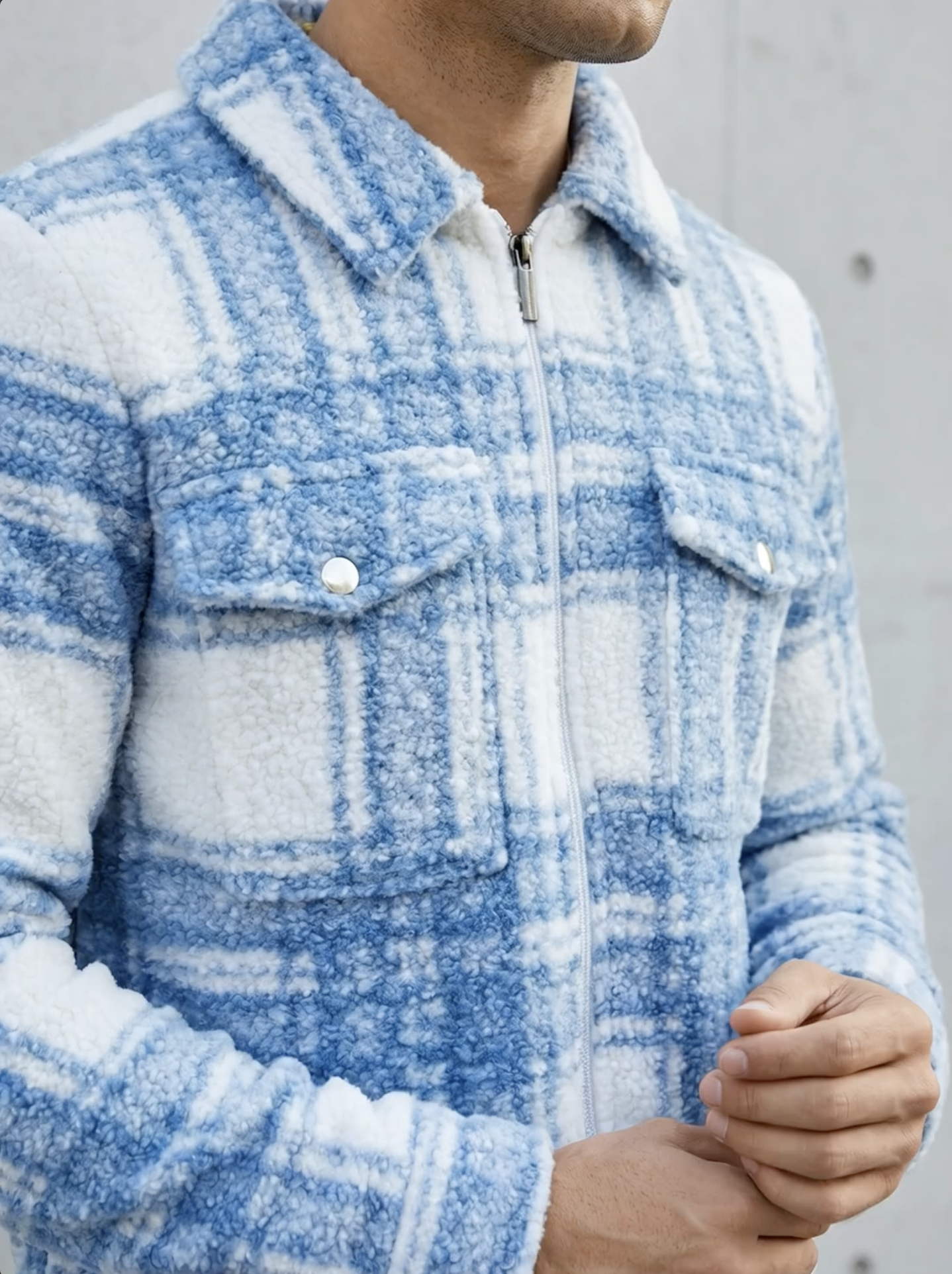 Veste surchemise Homme-Casual Chic