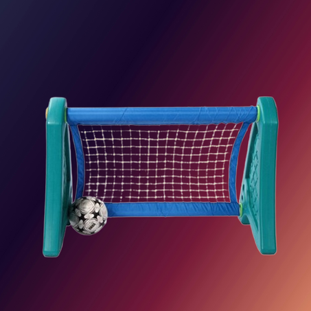 مرمى كرة قدم متنقل للأطفال
