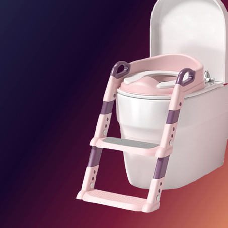 درج التدريب على استخدام المرحاض للأطفال.