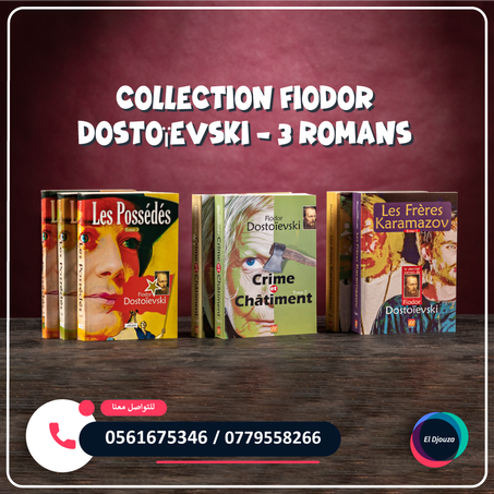 Collection Fiodor Dostoïevski - 3 Romans
