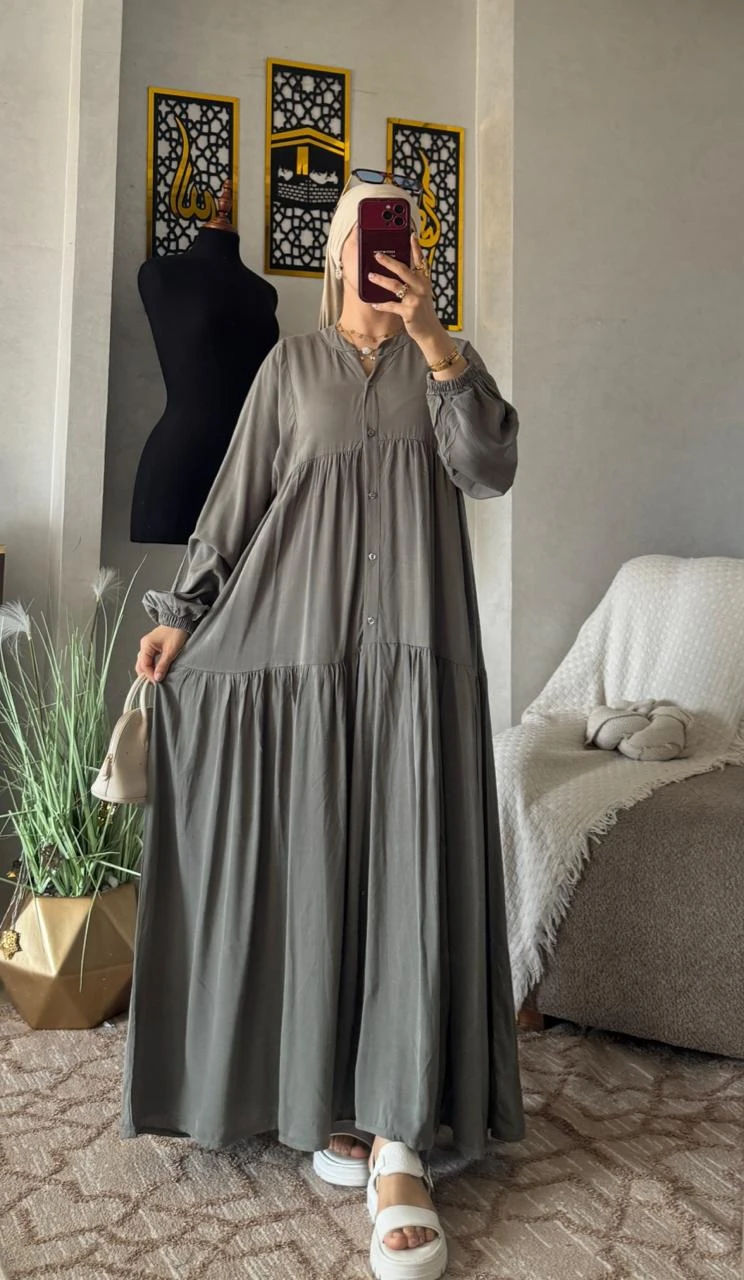 ✨تألقي بإطلالة راقية.. كسوة اللولان الفاخرة بفصالة كلوش جذابة 👗