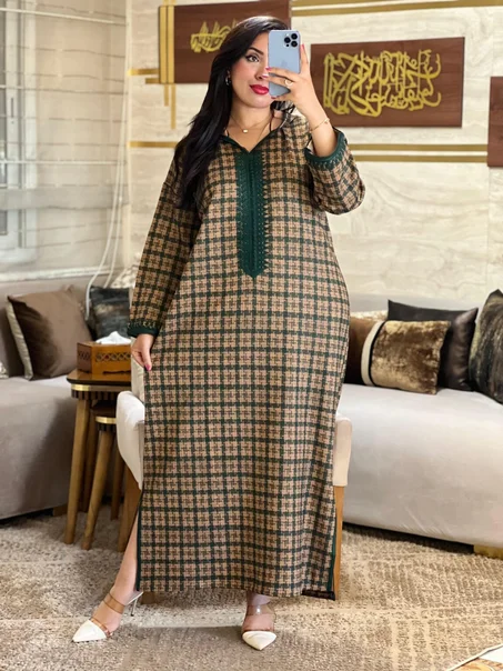 ✨جلابة الصوف الأصيلة  "جلابة "المعلّم" الأناقة و  الدفئ الذي تستحقينه هذا الشتاء✨