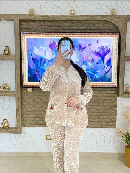 ✨جديد  بيجامة مبرة محفرة عالية جودة  ✨ 💖