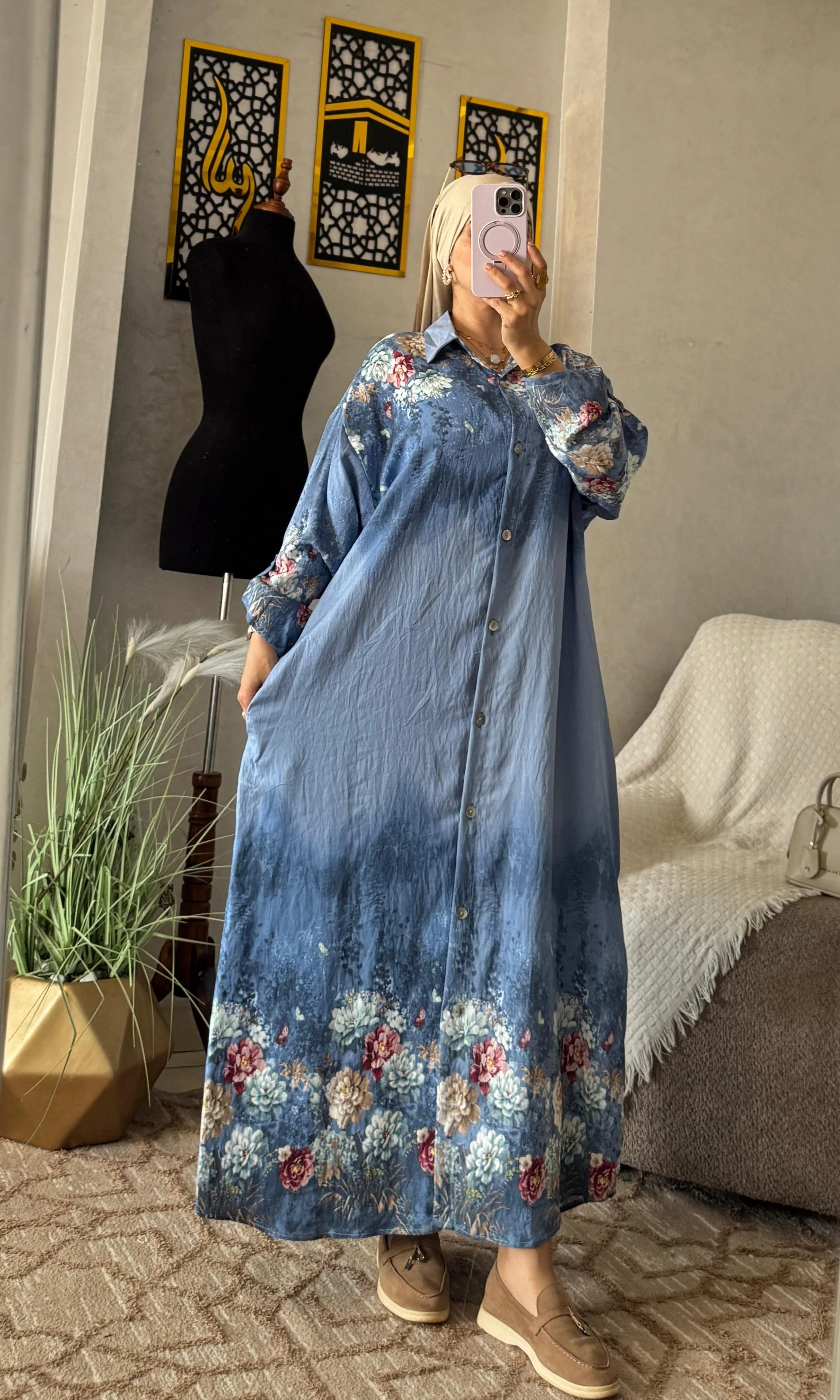 جديد: كسوة صيفية بثوب خيط خفيف ومريح - الأناقة و الراحة في لبسة  وحدة💖